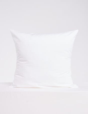Haven Essentials 225TC Cotton Rich European Pillowcase, White product photo