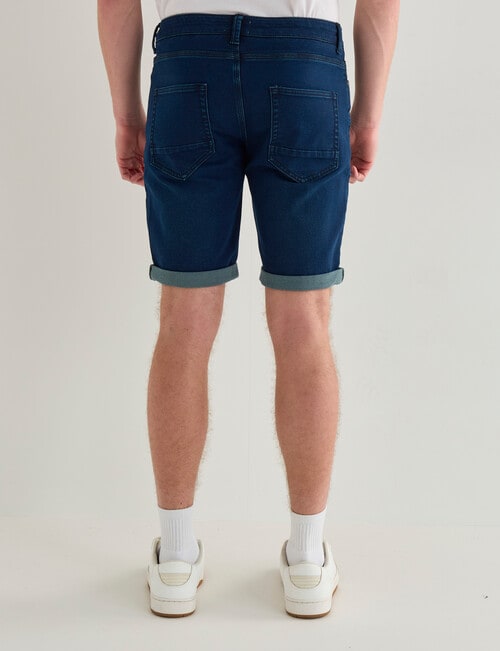 Tarnish Brooklyn Shorts, Blue product photo View 02 L