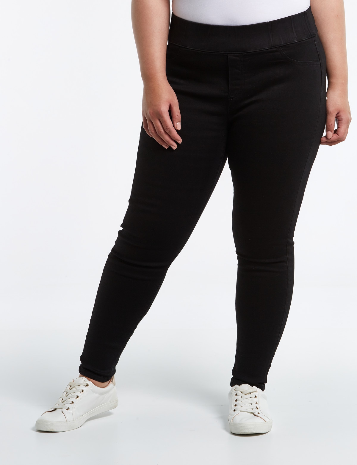Shape Black High Waist Super Stretch Skinny Jeans