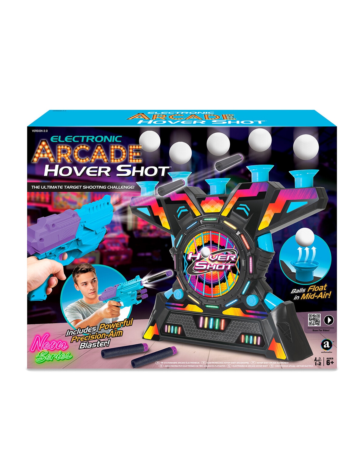 Black Series Air Hover Target Game