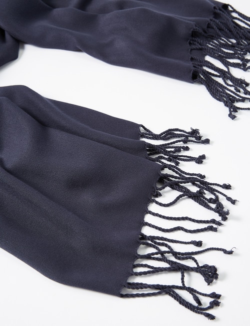 Boston + Bailey Essential Scarf, Navy product photo View 02 L