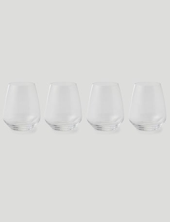Luigi Bormioli Crescendo Cabernet Stemless Wine Glass (Set Of 4) - Kitchen  & Company