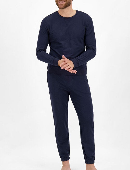 Jockey Life Loungewear Pullover, Navy - Mens Clearance