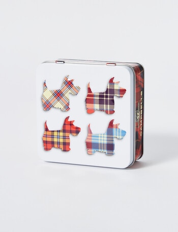 Campbells Shortbread Tartan Dog Tin, 90g product photo