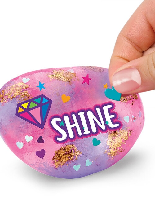 Shimmer & Sparkle Inspirational Rock Art Kit product photo View 04 L