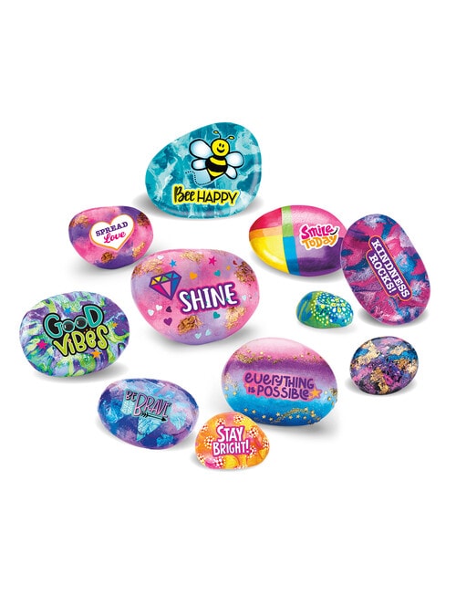 Shimmer & Sparkle Inspirational Rock Art Kit product photo View 05 L