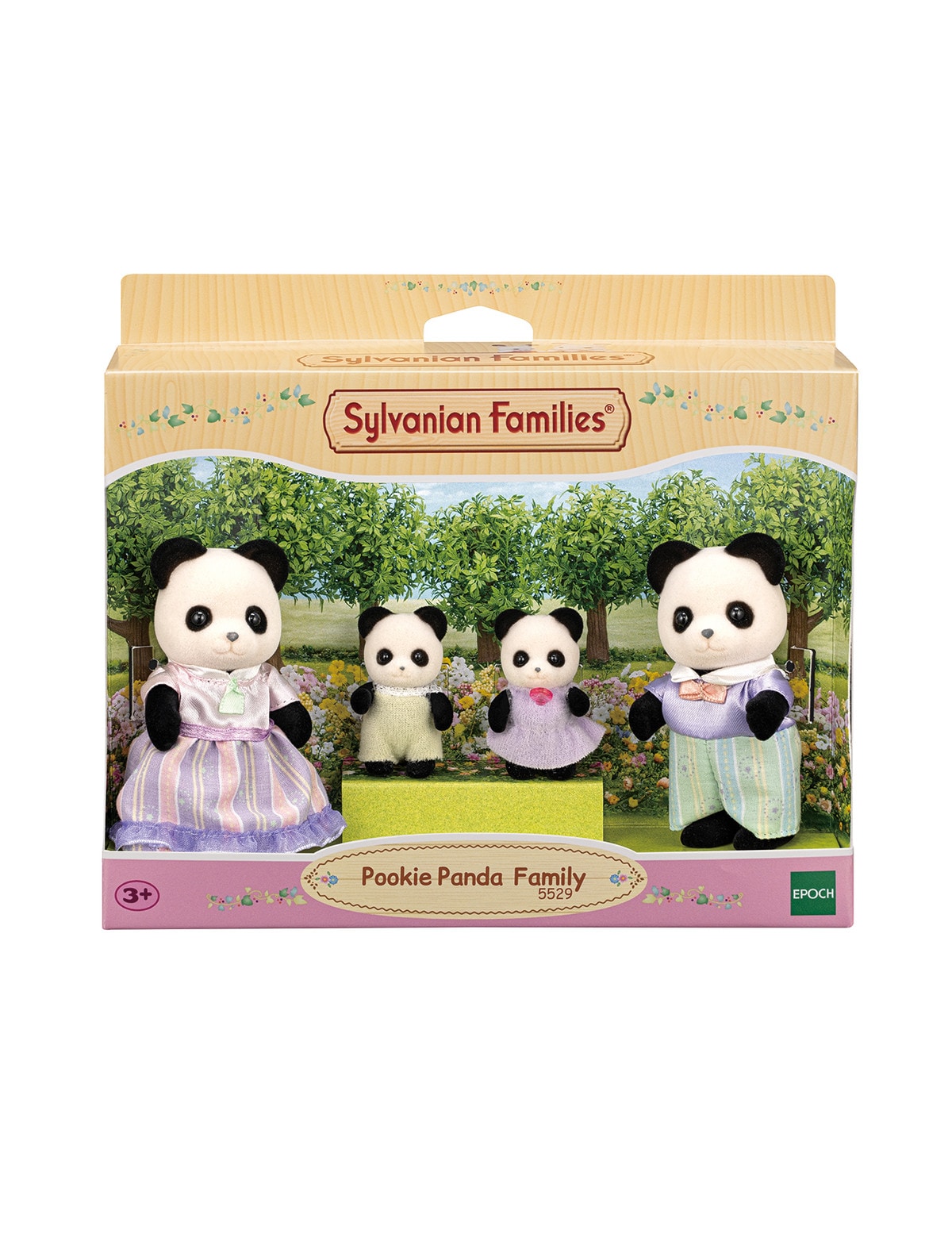 Accessories Pookie Families & Family Dolls Sylvanian Panda -