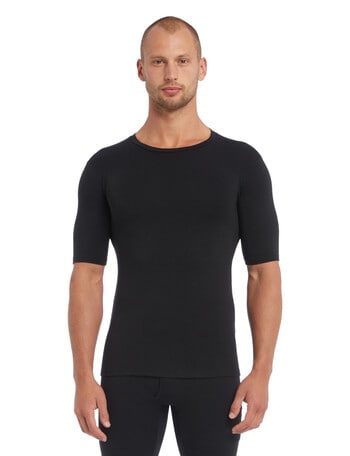 NZSALE  FIL Men's Cotton Long Johns Thermal Underwear - Black