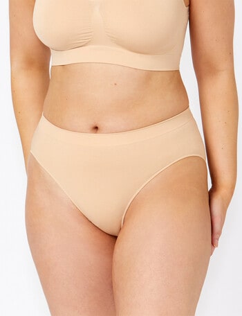 Ambra Bare Essentials High Cut Brief, Rose Beige product photo