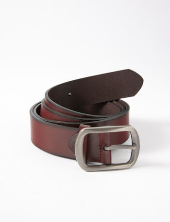 Laidlaw + Leeds Window Buckle Belt, Brown product photo