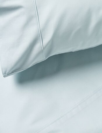 Linen House 250 Thread Count Cotton Standard Pillowcase, Charcoal product photo