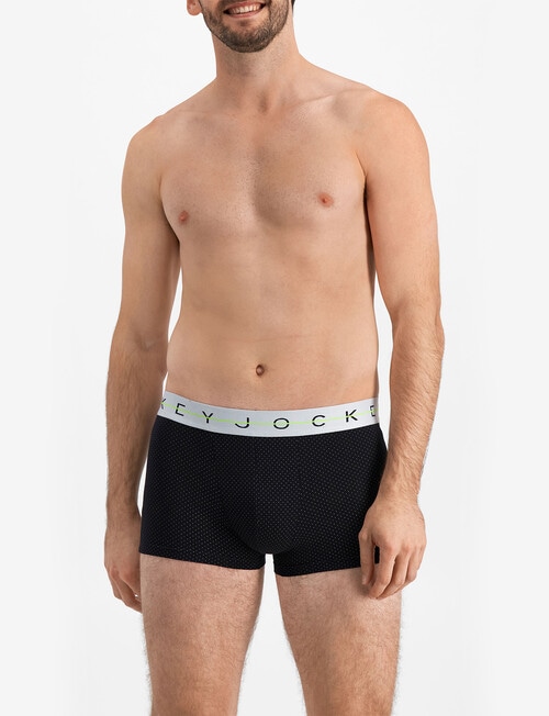 Jockey NYC Trunk, Black Pin Dot product photo