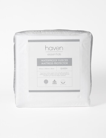 Haven Essentials Waterproof Fleeced Mattress Protector product photo
