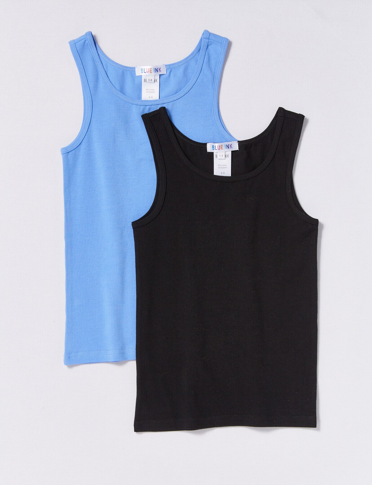 White 2 Pack Thermal Vest Tops (2-16yrs)