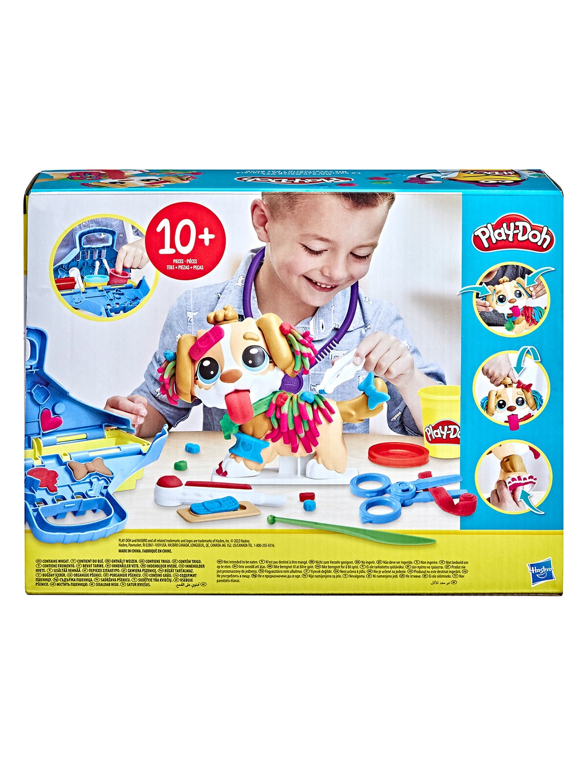 Jual PlayDoh Care and Carry Vet Pet Doctor Playset with Toy Dog