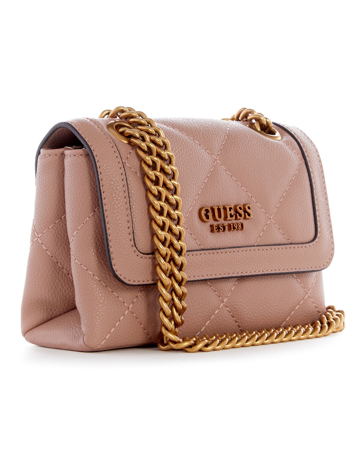 Guess Abey Crossbody Purse - Women's Bags in Rosewood
