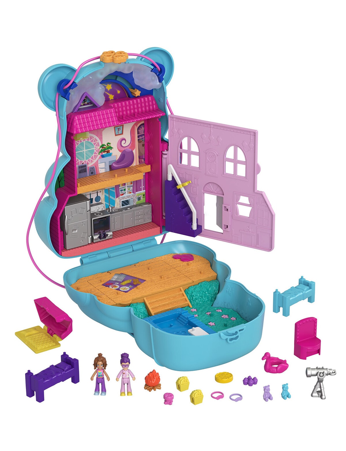 Polly Pocket Large Wearable Compact, Assorted - Dolls & Accessories