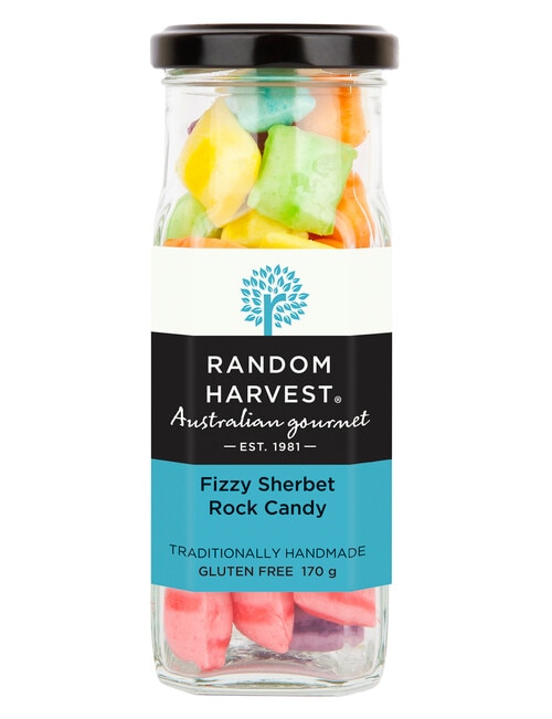 Random Harvest Fizzy Sherbet Rock Candy, 180g product photo