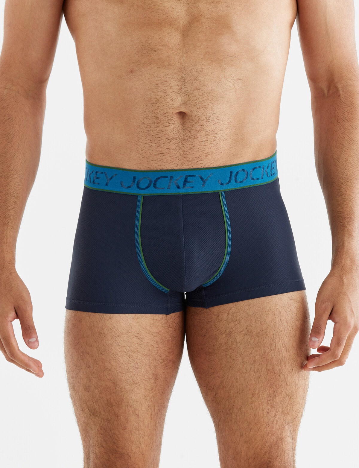 Jockey Performance Dry Impact Trunk, Navy - Underwear