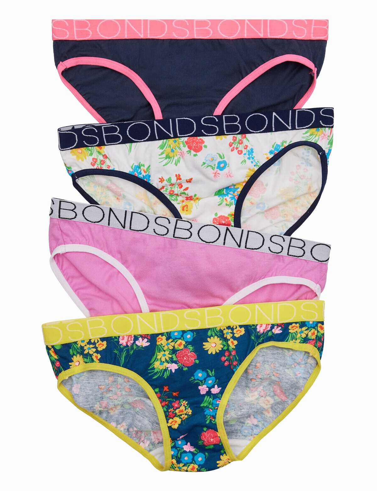Bonds Bikini Brief In Pink In Multi
