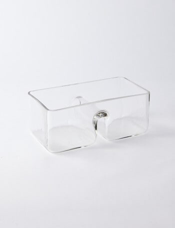 Alex Liddy Slate & Co Rectangular Divided Dish, 20cm product photo