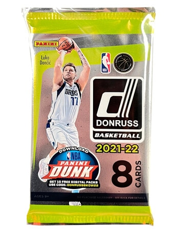 Cards Panini Donruss NBA Basketball Pack 2021-22 product photo
