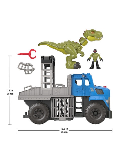 Fisher Price Imaginext Jurassic World Breakout Dino Hauler product photo View 11 L