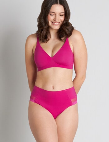 Bendon Comfit Soft Cup Plunge Bra, Fuchsia product photo