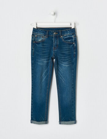 Mac & Ellie 5-Pocket Jean, Blue product photo