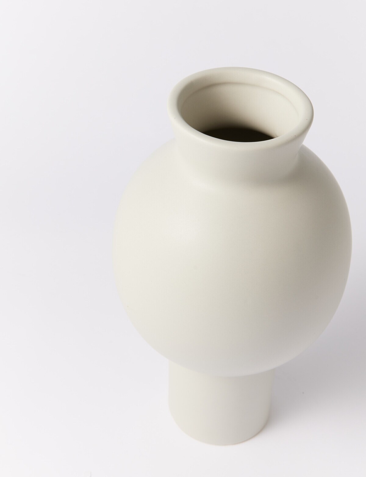 Stoneware mini vase - Light beige - Home All