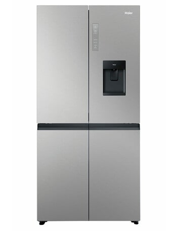 Haier 508L Quad Door Fridge Freezer, Satina, HRF580YHS product photo