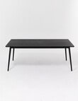 LUCA Amalfi Dining Table 1.9m, Black product photo View 03 S