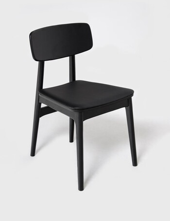 LUCA Furniture Amalfi Dining Chair, Black product photo