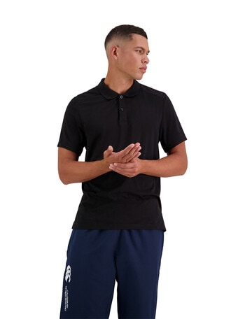 Canterbury Vapodri Tempo Polo, Jet Black product photo