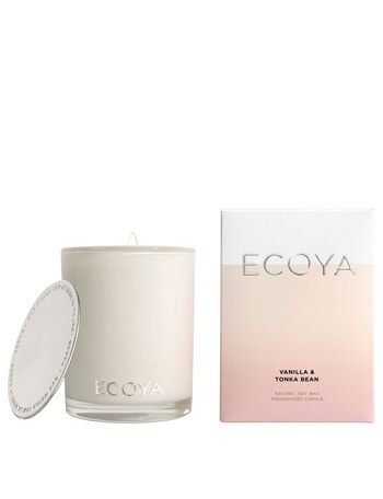 Ecoya Vanilla & Tonka Bean Madison Candle, 400g product photo