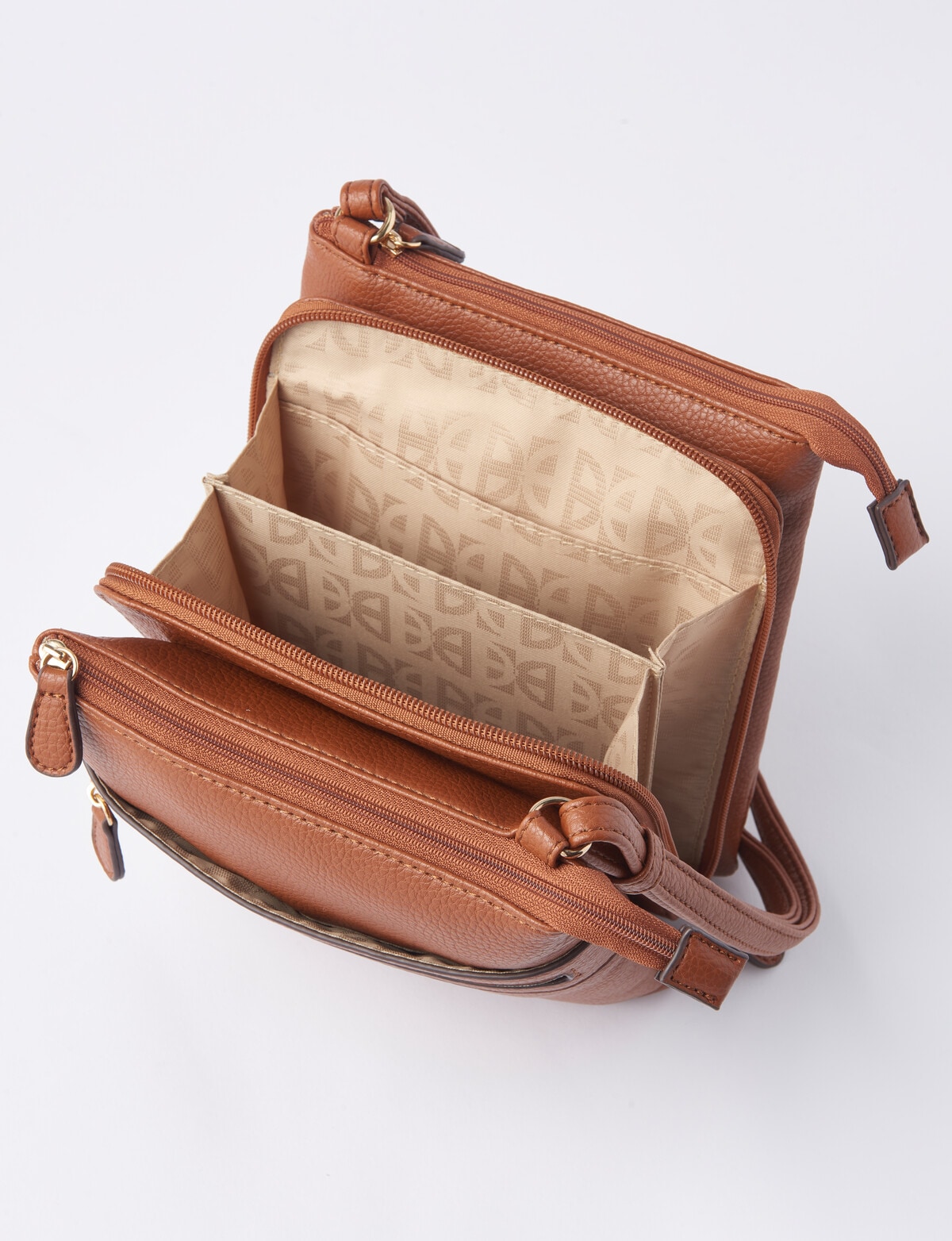 Tan Women's Small Crossbody Bag – Maberick leathers