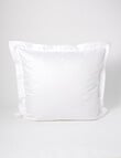 Kate Reed Sloane Euro Pillowcase, White product photo View 02 S