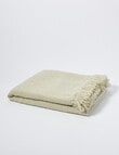 M&Co Boucle Throw Ecru product photo View 02 S