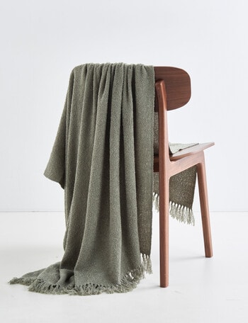 M&Co Boucle Throw product photo