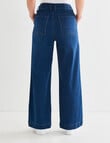 Denim Republic Wide Leg Jean, Titanic Blue product photo View 02 S