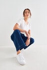 Denim Republic Wide Leg Jean, Titanic Blue product photo View 03 S