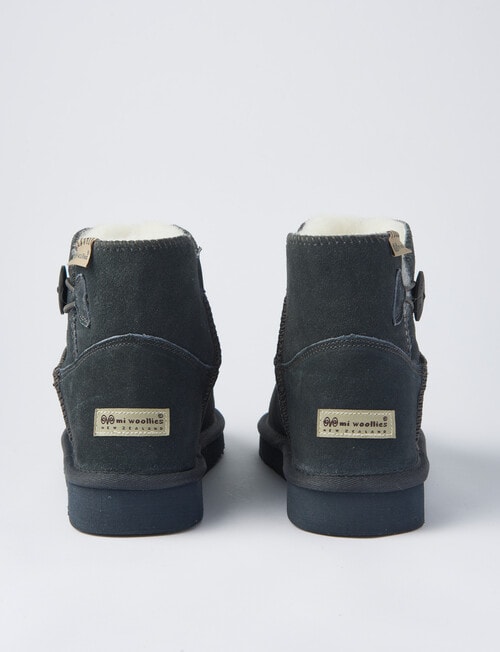 Mi Woollies Mini Raglan Boot, Charcoal product photo View 02 L