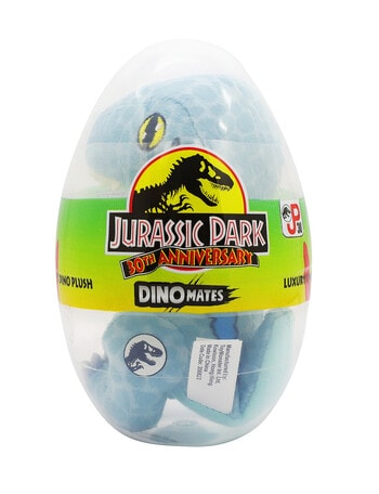 JW Slime Jurassic Park Dino Mates 30th Anniversary Soft Toy in Egg, Assorted product photo