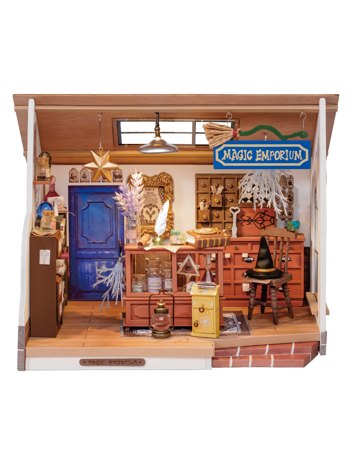 Rolife DIY Craft Kits for Adults Teens 7 Miniature House Kit, DIY Book  Nook Kit Diorama Kit Gifts for Girls Boys Desk Indoor Decor (Dark Castle) 