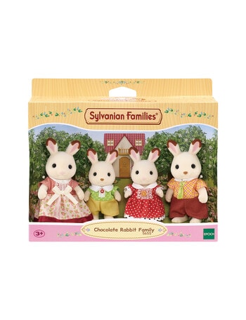 Sylvanian Families Chocolate Rabbit Family product photo