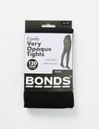 Bonds Comfy Tops Opaque Tights, 120D, Black product photo