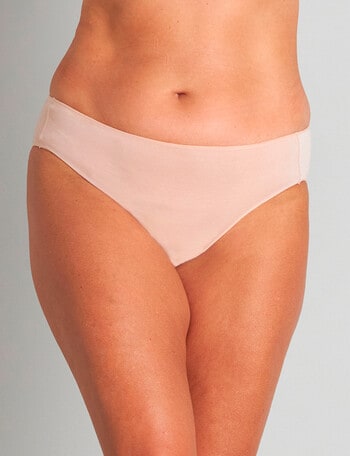 Bendon Au Naturel High Cut Brief, Latte, S-2XL product photo