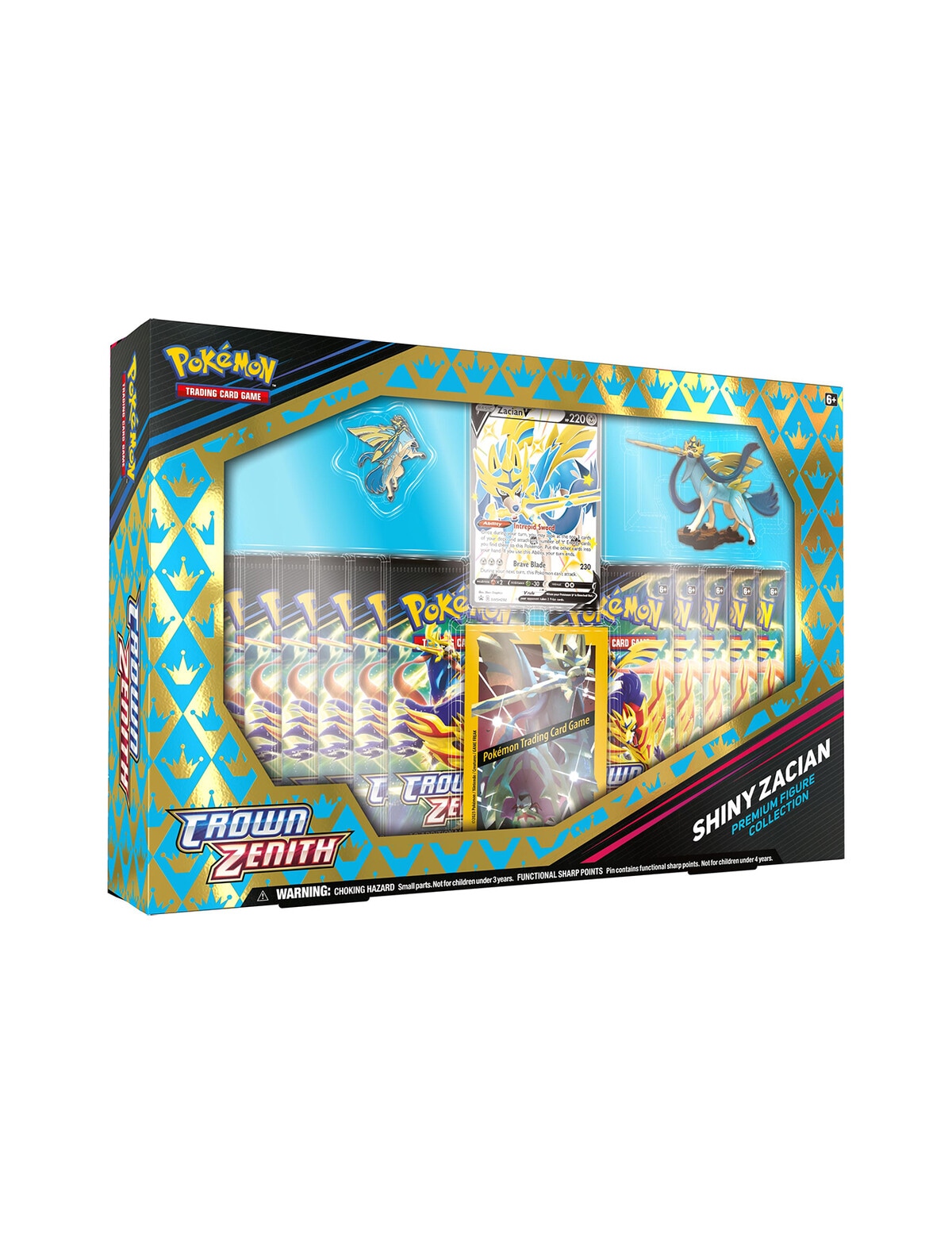 Pokémon TCG - Crown Zenith - Shiny Zacian & Zamazenta Premium