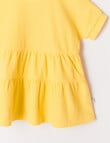 Teeny Weeny Rib Dress, Sunny Yellow product photo View 02 S