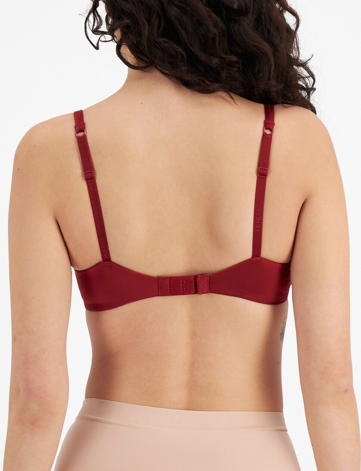 DealsDirect  Berlei 2 X Berlei Womens Barely There Bra Burnt Maroon /  Dusty Pink